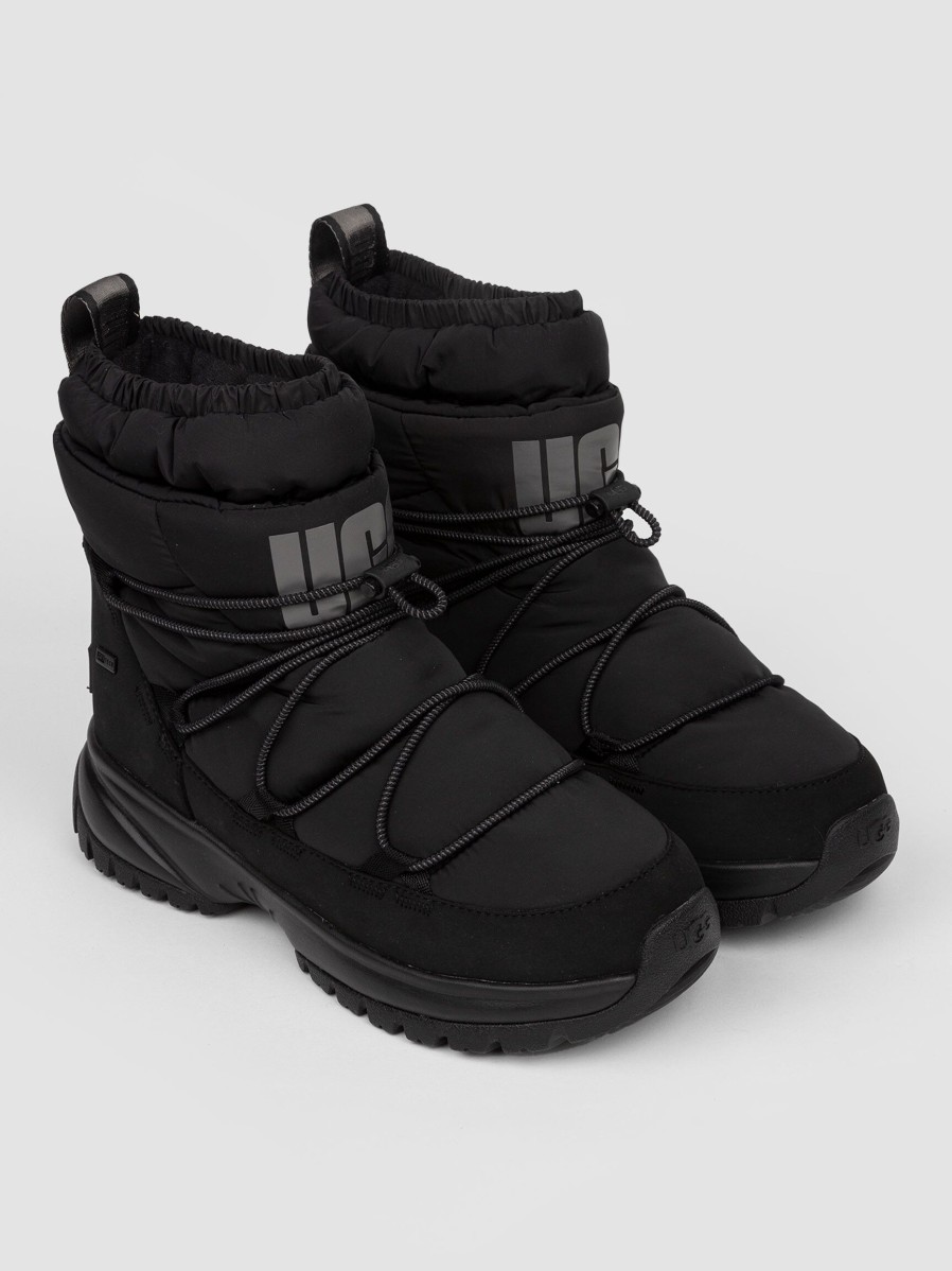 Women Ugg Boots | Yose, Padded Low Boots Black