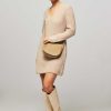 Women Yaya Dresses And Tunics | Alpaca Mix Melange Dress Sand