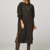 Women Closed Dresses And Tunics | Wool Mix Dress Dark Brown