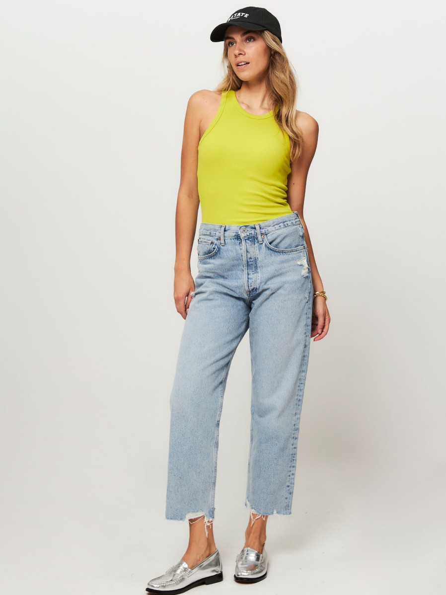 Women Agolde Jeans | 90'S, Mid Waist Loose Fit Non-Stretch Jeans Blue