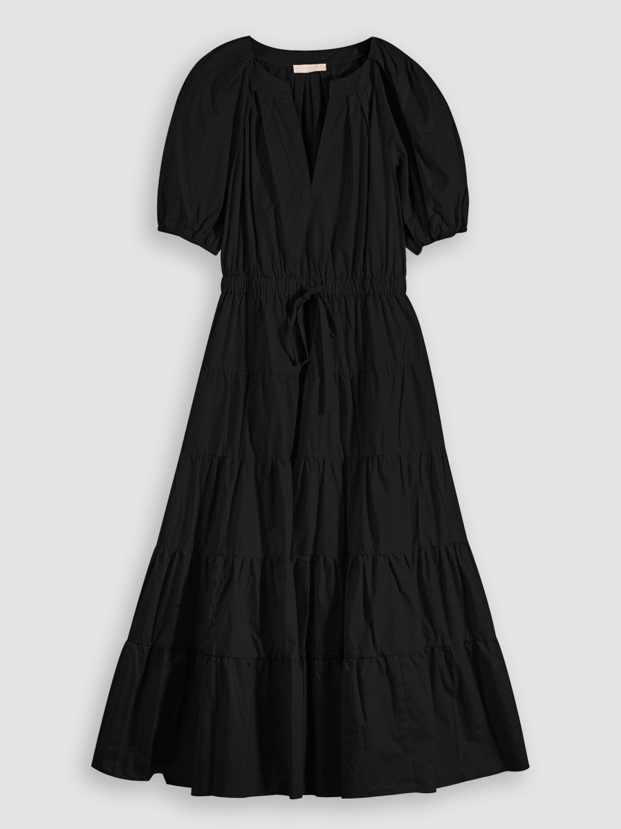 Women Ulla Johnson Dresses And Tunics | Olina, Cotton Maxi Dress Black