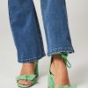 Women Fabienne Chapot Sandals | Bowie, Suede Sandals Apple Green