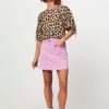 Women Fabienne Chapot Skirts | Tati, Cotton Mix Skirt Purple