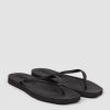 Women Sleepers Flip Flops | Tapered, Rubber Flip Flops Black