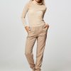 Women Humanoid Tops And Blouses | Hansel, Organic Cotton Turtleneck Beige