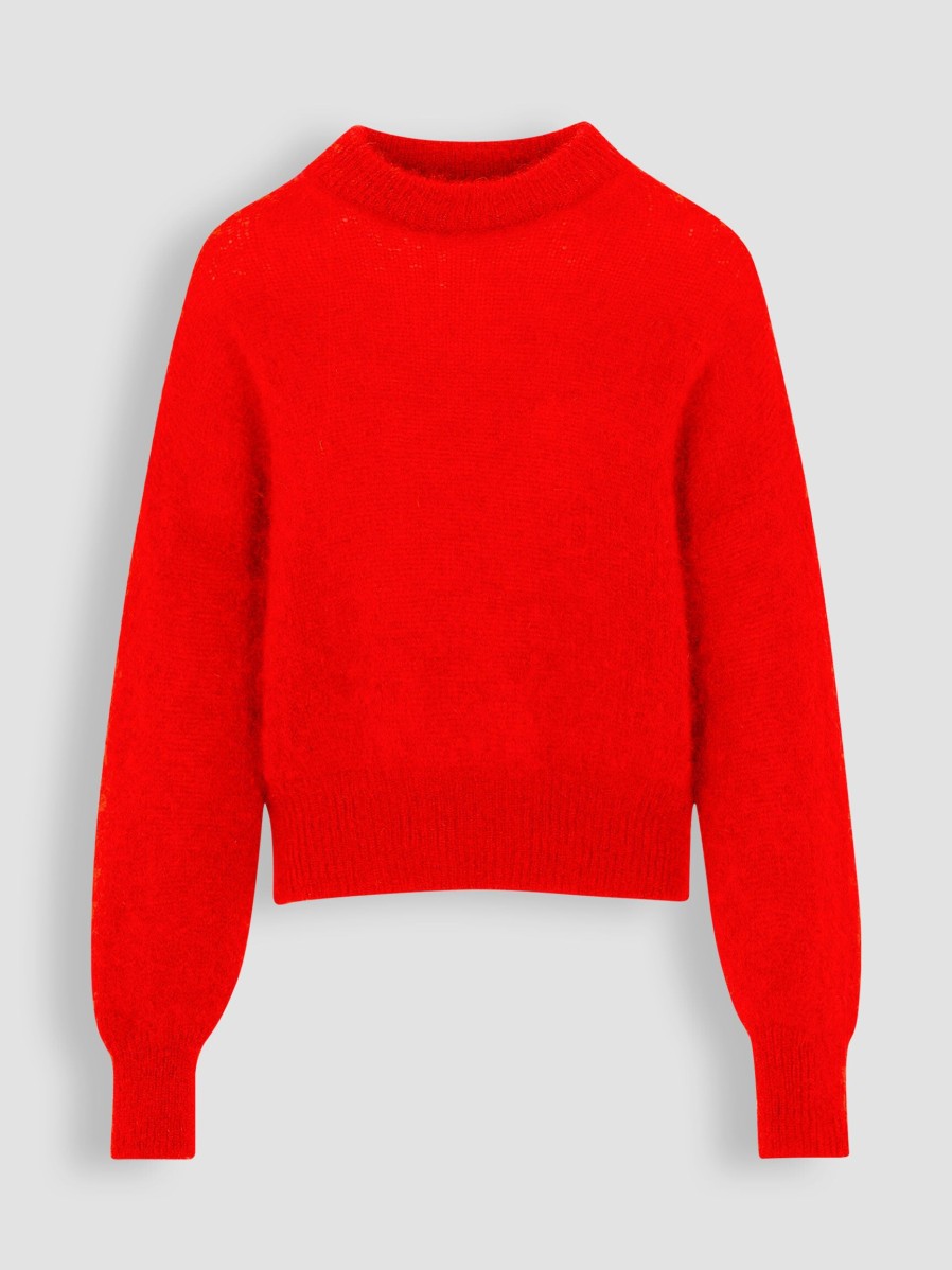 Women By Bar Sweaters And Cardigans | Sonny, Mohair Mix Jumper Red