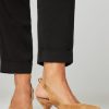 Women Brown Dot. Pumps And Slingbacks | Grace, Suede Slingbacks Camel