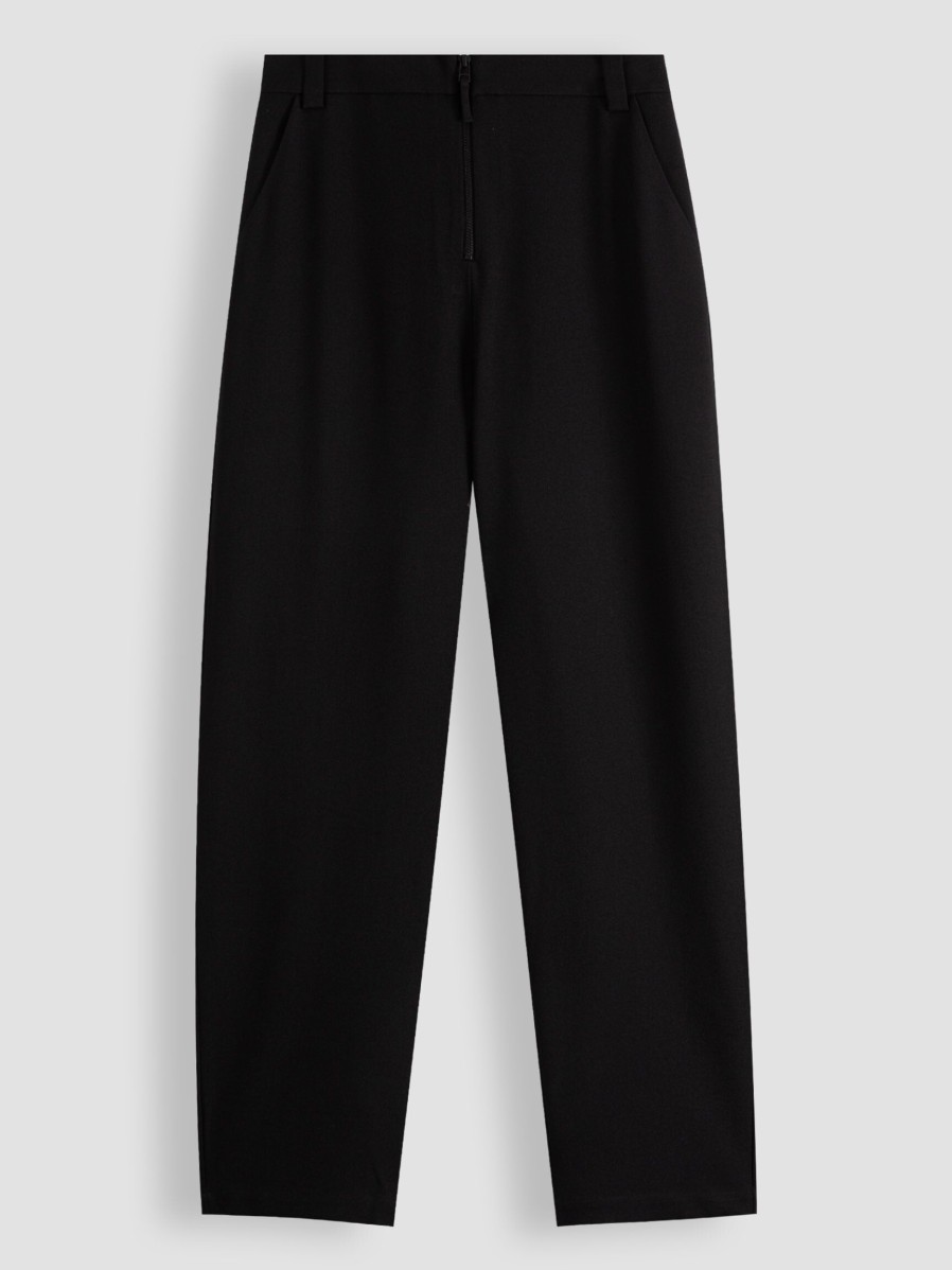 Women Hofmann Copenhagen Pants And Jumpsuits | Elle, Woven Trousers Black