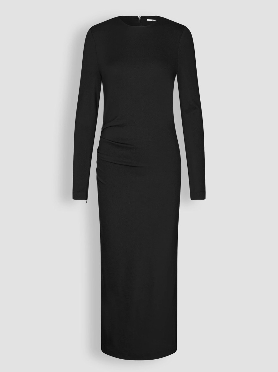 Women Second Female Dresses And Tunics | Chic, Viscose Maxi Dress Black