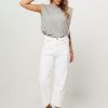 Women Agolde Jeans | 90'S, Mid Waist Loose Fit Non-Stretch Jeans Off White