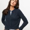 Women American Vintage Sweaters And Cardigans | Razpark, Alpaca Mix Melange Cardigan Petrol