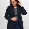 Women Co'Couture Blazers And Jackets | Vola, Viscose Mix Oversized Blazer Dark Blue