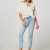 Women Alchemist Jeans | Lillias, Mid Waist Skinny Fit Jeans Light Blue