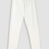 Women Cyell Home And Sportswear | Ajour, Cotton Mix Trousers With Embroidery Off White