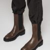 Women Anonymous Copenhagen Boots | Haily Sport, Leather Chelsea Boots Dark Brown