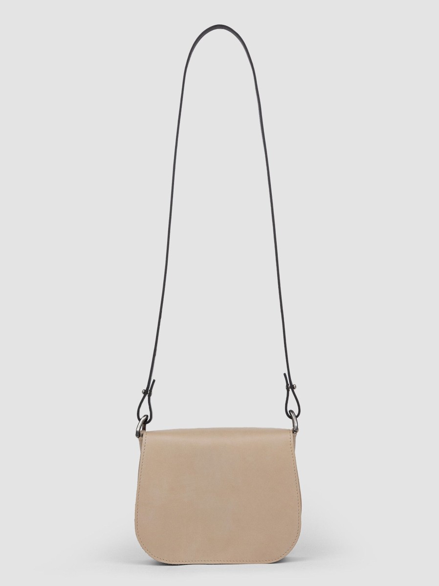 Women Ellen Truijen Bags | Stirrup, Leather Crossbody Bag Sand