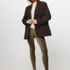 Women Lollys Laundry Pants And Jumpsuits | Dolly, Jersey Legging With Print Brown