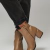 Women Ivylee Copenhagen Boots | Maxine, Leather Ankle Boots Taupe