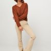 Women Lois Jeans | Raval, High Waist Flared Fit Jeans Sand