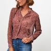 Women Alchemist Tops And Blouses | Rio, Woven Top With Print Purple