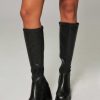 Women Vagabond Shoemakers Boots | Brooke, Leather High Boots Black