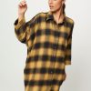 Women Bellerose Dresses And Tunics | Gladys, Cotton Button Down Dress Mustard