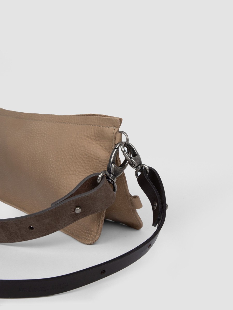 Women Ellen Truijen Bags | Hipster, Leather Shoulder Bag Lightbrown