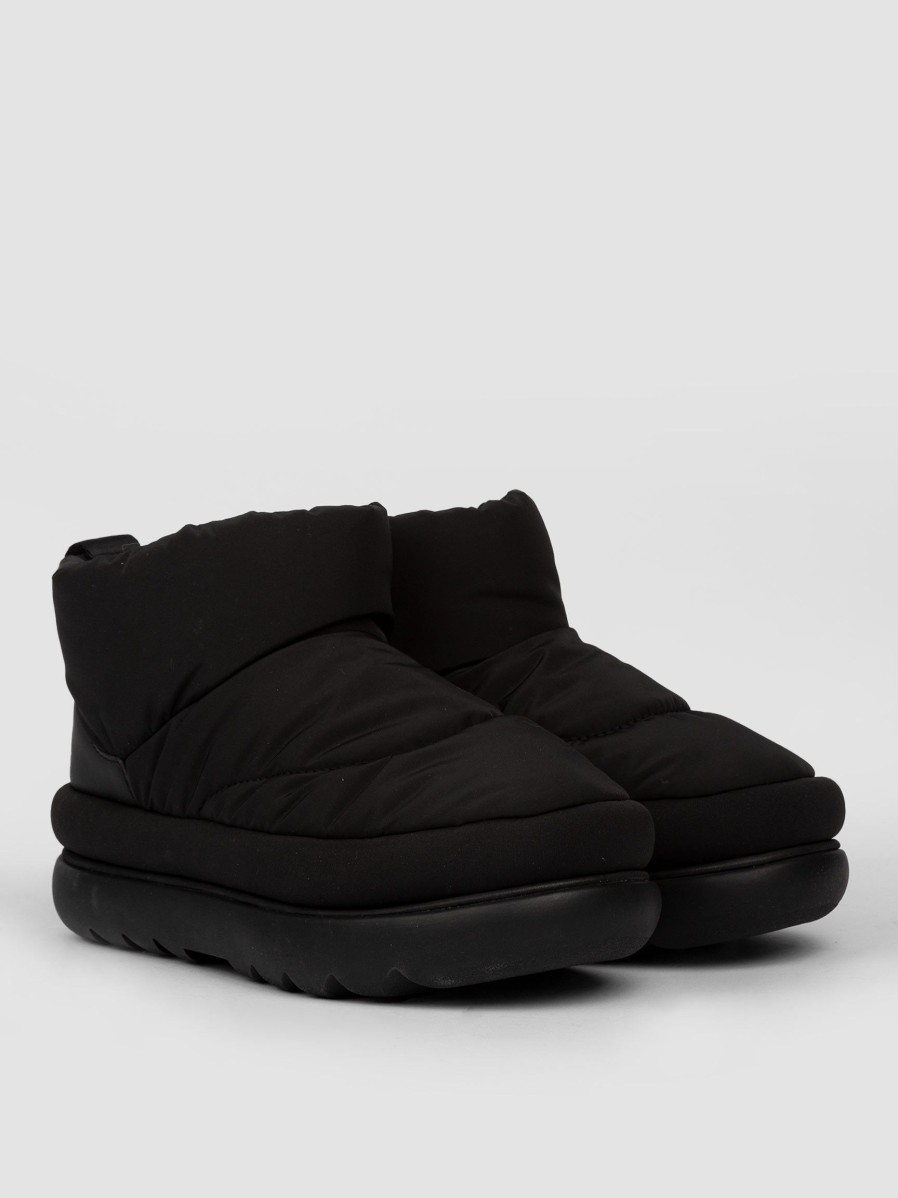 Women Ugg Boots | Classic Maxi Mini, Padded Ankle Boots Black