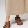 Women Anonymous Copenhagen Sandals | Betty, Suede Sandals Browngrey