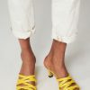 Women Ivylee Copenhagen Sandals | Ariana, Leather Sandals Yellow